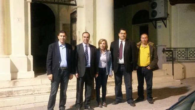 Περιοδεία Χ.Κόκκινου στη Ρόδο - "Με διαρκή προσπάθεια διευρύνουμε την κοινωνική συμμαχία"