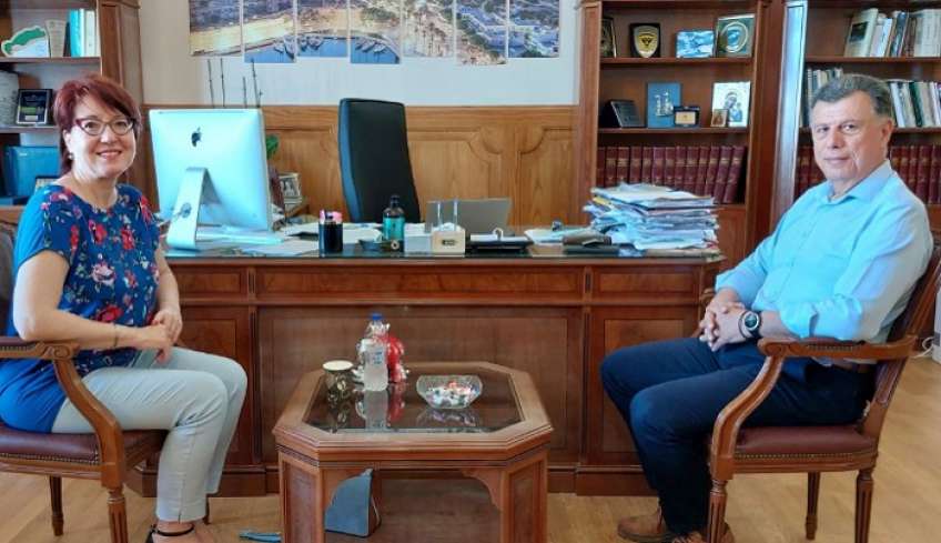 Συνάντηση του Δημάρχου Κω με την Πρόξενο της Μεγάλης Βρετανίας στα Δωδεκάνησα