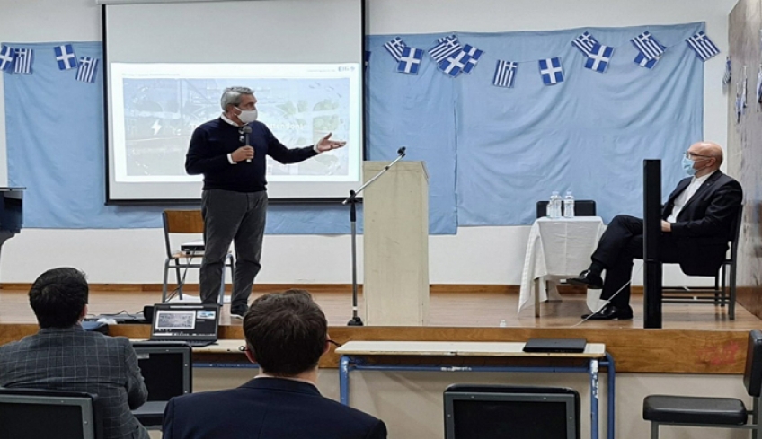 Στην Αστυπάλαια ο Περιφερειάρχης Γ. Χατζημάρκος για την έναρξη του προγράμματος “Smart and Sustainable Island”