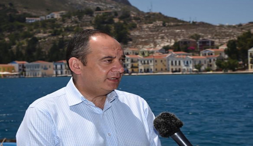Γ. Πλακιωτάκης από Καστελλόριζο: Η Ελλάδα είναι αποφασισμένη να προστατεύσει τα κυριαρχικά της δικαιώματα