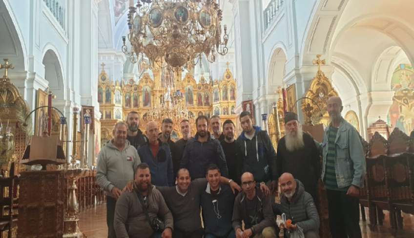 Επίσκεψη 16 Κώων προσκυνητών στο Άγιο Όρος
