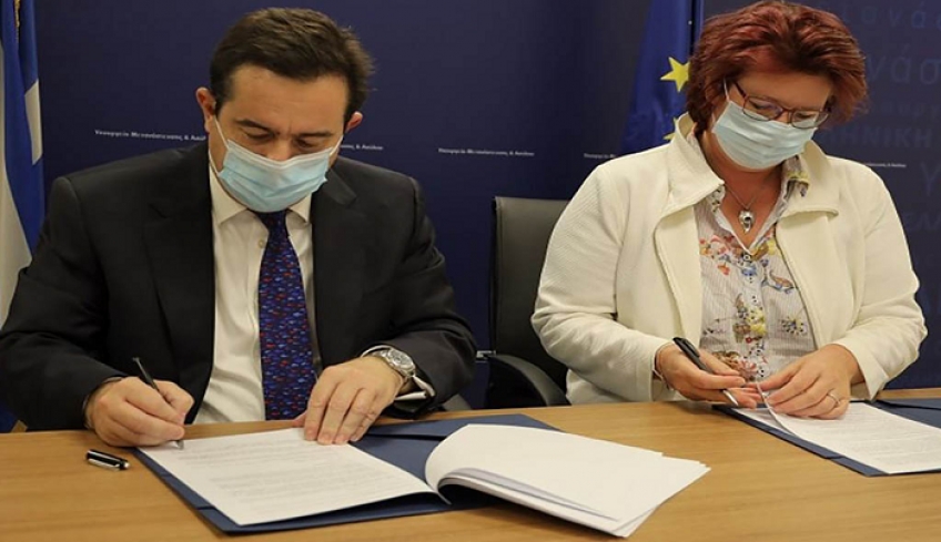 Υπογραφή σύμβασης χρηματοδότησης για τις νέες δομές σε Κω, Σάμο και Λέρο