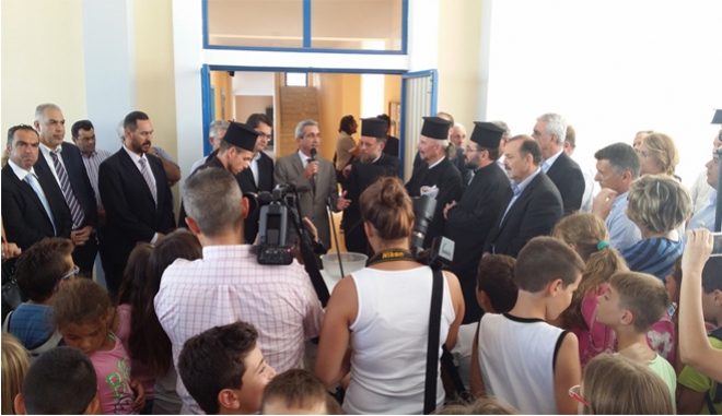 Το 5ο Γενικό Λύκειο Πόλης Ρόδου &amp; το 1ο Δημοτικό Σχολείο Ιαλυσού εγκαινίασε ο Περιφερειάρχης Νοτίου Αιγαίου κ. Γιώργος Χατζημάρκος