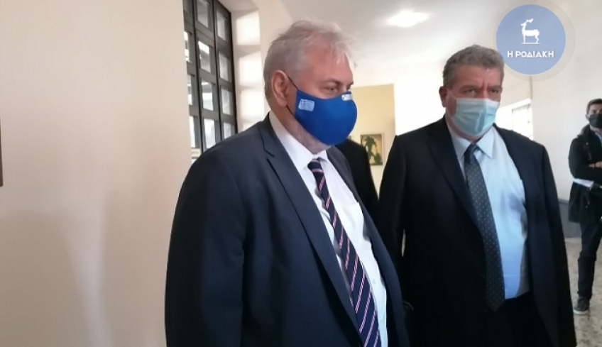 Ο γενικός γραμματέας δικαιοσύνης στη Ρόδο, για το Κτηματολόγιο και τα Δικαστήρια
