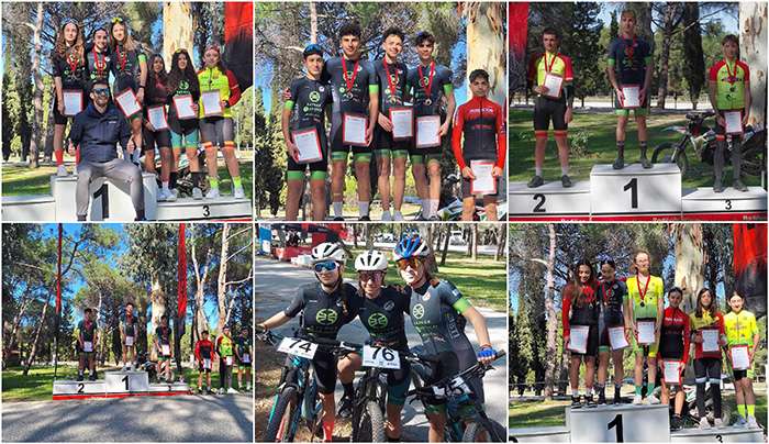 Σάρωσε τα μετάλλια στον αγώνα MTB που διεξήχθη στη Ρόδο ο Κωακός Όμιλος Ποδηλασίας