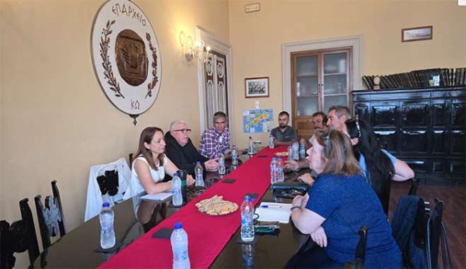 Στην Κω ο Αντιπεριφερειάρχης Πρωτογενούς Τομέα Φιλήμονας Ζαννετίδης