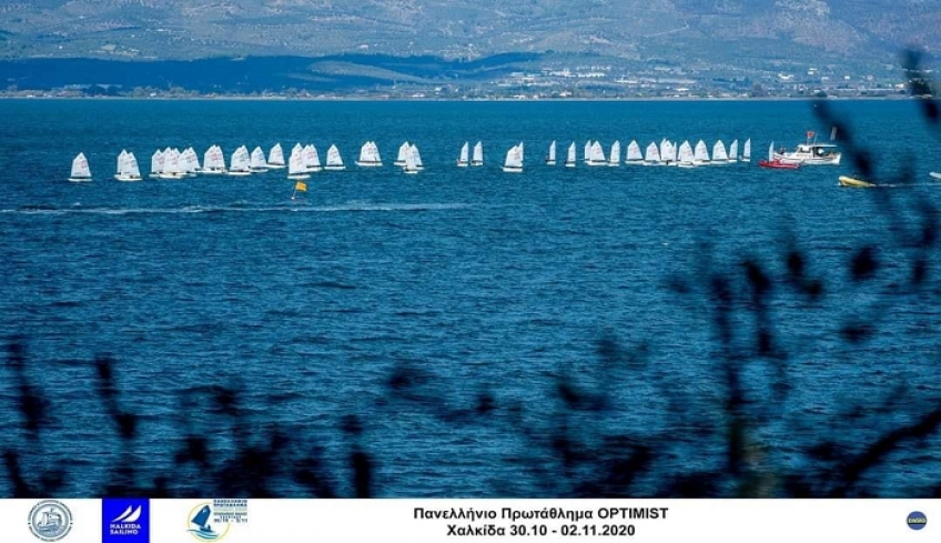 Με 2 αθλητές ο Ναυτικός Όμιλος ΚΩ στο Πανελλήνιο πρωτάθλημα optimist, που διεξάγεται αυτές τις ημέρες στην Χαλκίδα