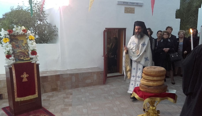 Ο ΑΓΙΟΣ ΓΕΩΡΓΙΟΣ ΤΟΥ ΚΕΦΑΛΑ (ΠΕΡΙΟΧΗ ΧΑΛΙΚΟΥΡΑ) εορτάζει την Δευτέρα του Πάσχα