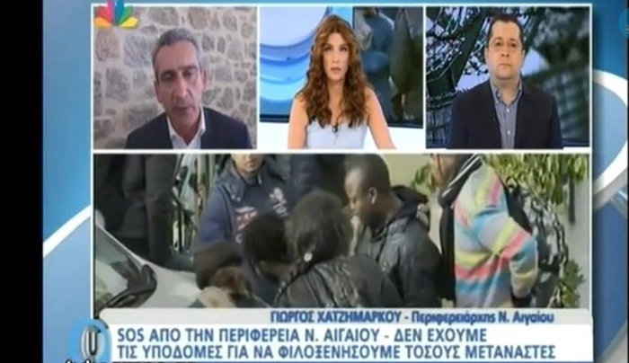 Ο Περιφερειάρχης μιλά για το μεταναστευτικό στο STAR (βίντεο)