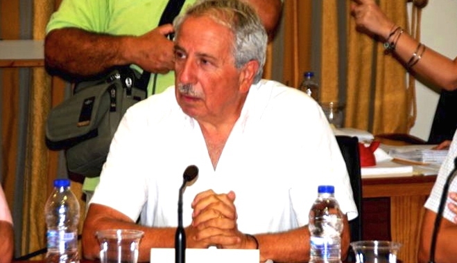 Ν. Μυλωνάς: Σχέδιο Εσωτερικής διαρρύθμισης αίθουσας του Δημοτικού Συμβουλίου