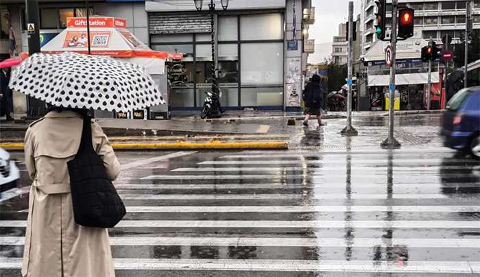 Βροχή στην Αθήνα / Eurokinissi
