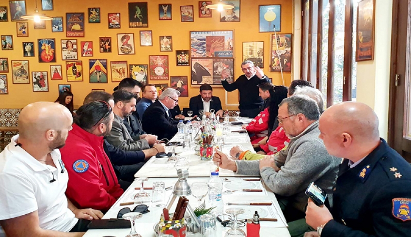 Καθοριστική η εμπειρία του Νοτίου Αιγαίου στη διαμόρφωση του νέου νόμου για την πολιτική προστασία, που παρουσίασε στη Ρόδο ο Γ.Γ. Πολιτικής Προστασίας, Νίκος Χαρδαλιάς
