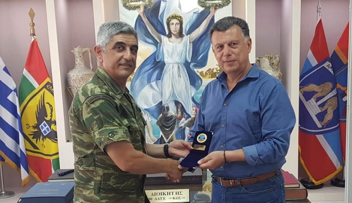 Επίσκεψη του Θεοδόση Νικηταρά στην 80 ΑΔΤΕ