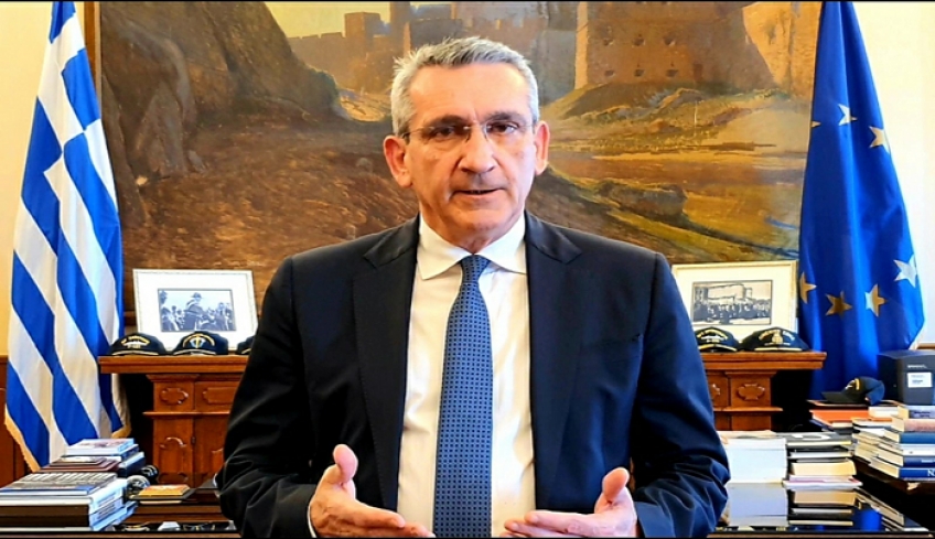 ΕΥΧΕΤΗΡΙΟ ΜΗΝΥΜΑ ΤΟΥ ΠΕΡΙΦΕΡΕΙΑΡΧΗ ΝΟΤΙΟΥ ΑΙΓΑΙΟΥ  ΓΙΩΡΓΟΥ ΧΑΤΖΗΜΑΡΚΟΥ  ΓΙΑ ΤΟ ΠΑΣΧΑ