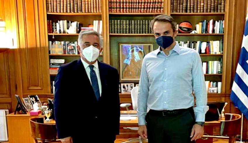 Συνεργασία του Βασίλη Α.Υψηλάντη με τον Πρωθυπουργό Κυριάκο Μητσοτάκη για τα προβλήματα της Δωδεκανήσου