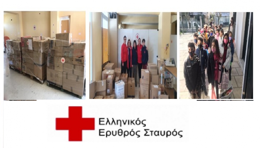 Αποστολή προμηθειών για την Ουκρανία από το Περιφερειακό Τμήμα Ε.Ε.Σ. Κω