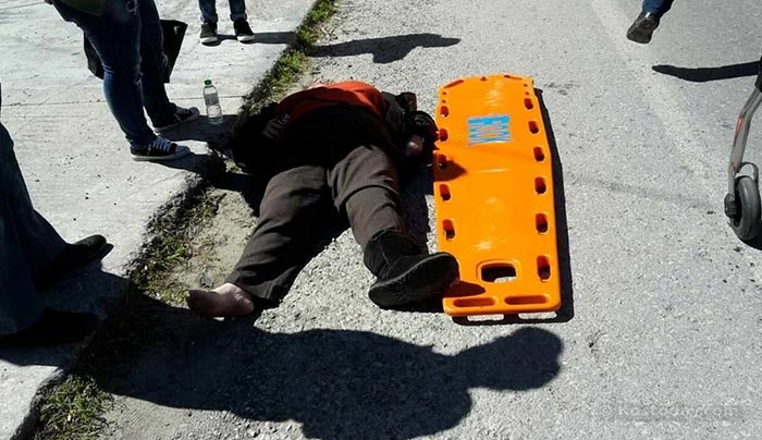 Τροχαίο ατύχημα στο Μαρμαρωτό (φωτό-βίντεο)