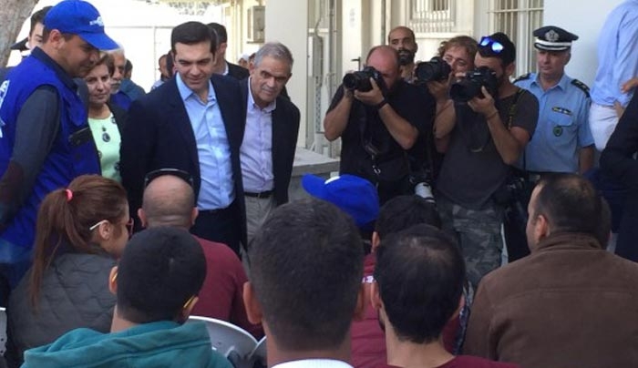Ξανά στη Μυτιλήνη ο Αλέξης Τσίπρας, αυτή τη φορά μαζί με τον Μάρτιν Σουλτς