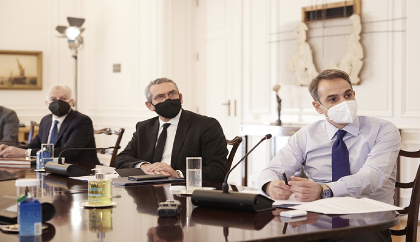 Tηλεδιάσκεψη του Πρωθυπουργού, του Περιφερειάρχη Νοτίου Αιγαίου και του Δημάρχου Ρόδου με τον Διευθύνοντα Σύμβουλο του TUI Group
