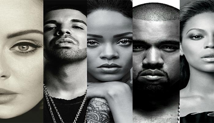 50 Shades of Pop: Τα μεγαλύτερα μουσικά hit του 2015 σε 5 λεπτά!