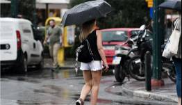 Καιρός σήμερα: Βροχές, καταιγίδες και χαλάζι σε πολλές περιοχές – Μικρή πτώση της θερμοκρασίας