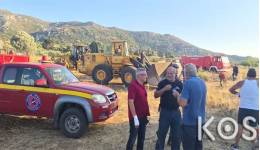 Κατασβέστηκε άμεσα η πυρκαγιά που εκδηλώθηκε στην περιοχή του Πυλίου